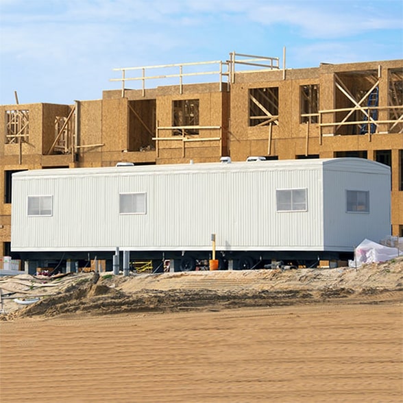 construction & jobsite shower trailers can be rented for short-term projects, providing a convenient solution for temporary shower facilities